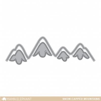 Mama Elephant Creative Cuts - Snow Capped Mountains